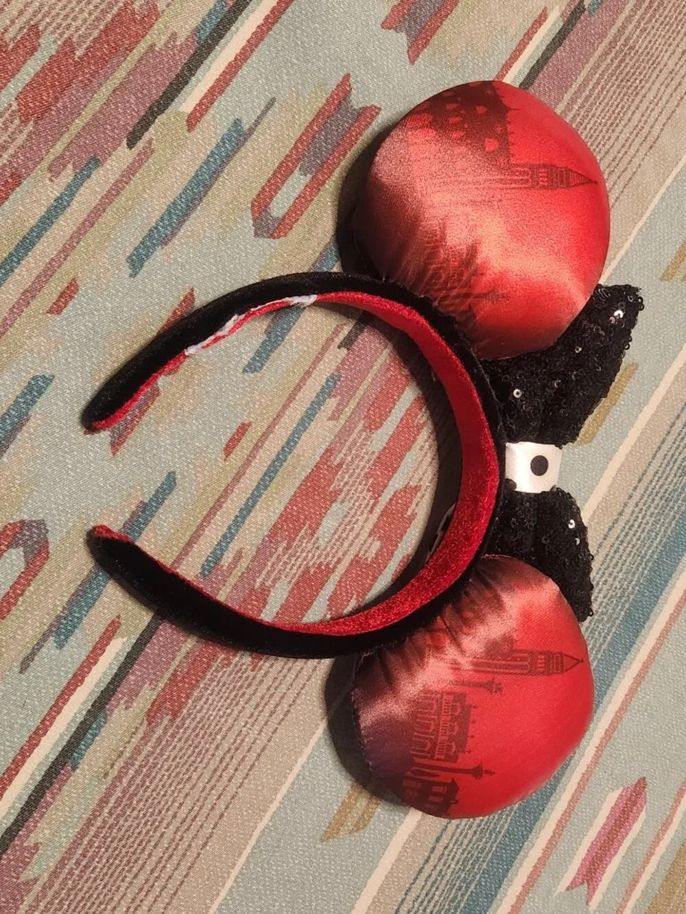 Disney Ciao Bella Epcot Italy Showcase Minnie Mouse Ears Headband